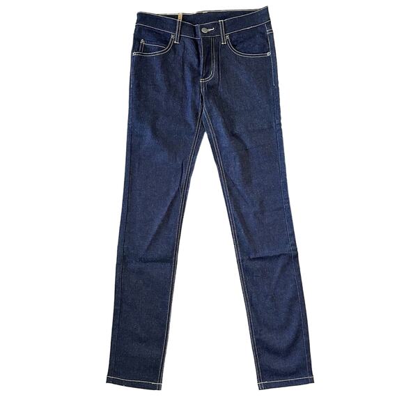 Cheap Monday Dark Narr Unwash Skinny Stretch Jeans Size 28 x 32 NWT $69 - Picture 2 of 7